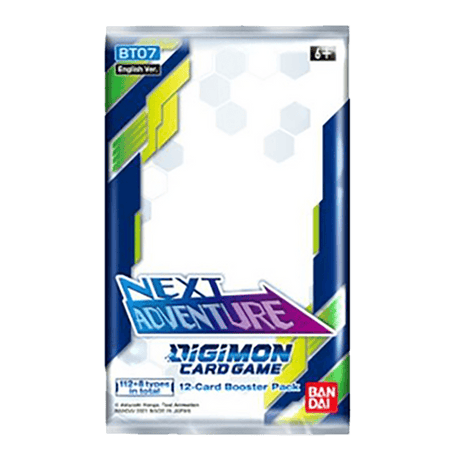 Digimon Card Game: Next Adventure BT07 Booster Pack (12 Cards) - JET Cards