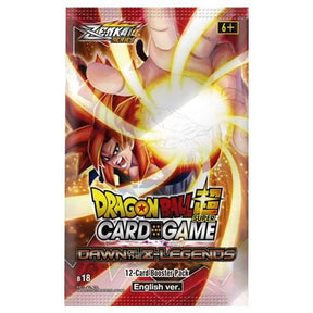 Dragon Ball Super CG: B18 Zenkai Series Set 01 Dawn Of The Z-Legends Booster Pack - JET Cards
