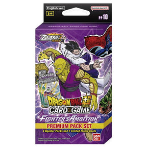 Dragon Ball Super CG: B19 Zenkai Series Set 02 Fighter's Ambition Premium Pack - JET Cards