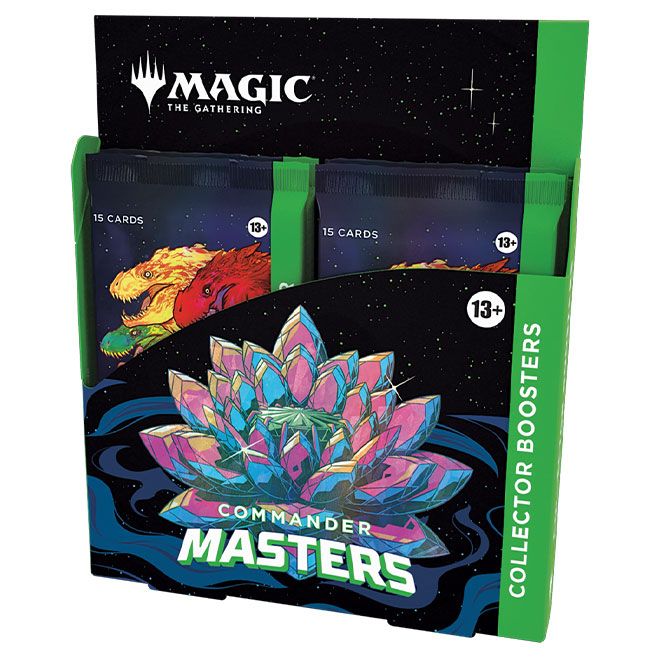Magic The Gathering - Commander Masters - Collector Booster Box (4 Packs) - JET Cards