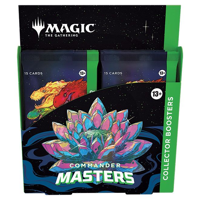 Magic The Gathering - Commander Masters - Collector Booster Box (4 Packs) - JET Cards