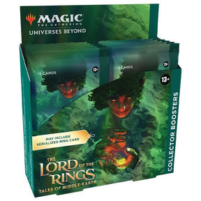 Magic The Gathering - The Lord Of The Rings - Tales Of Middle-Earth - Collector Booster Box (12 Packs) - JET Cards