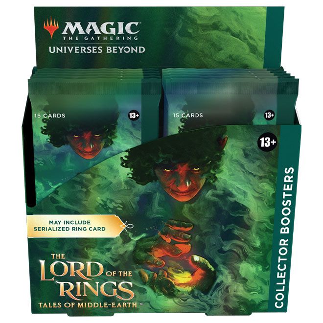 Magic The Gathering - The Lord Of The Rings - Tales Of Middle-Earth - Collector Booster Box (12 Packs) - JET Cards