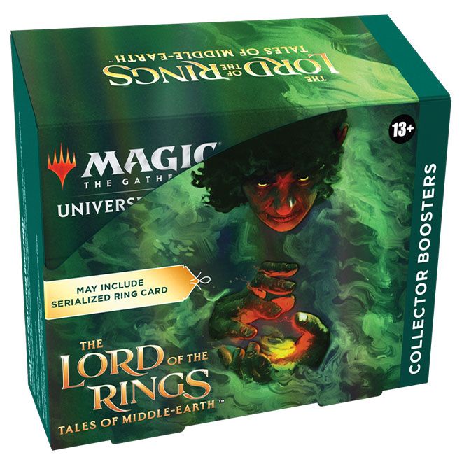Magic The Gathering - The Lord Of The Rings - Tales Of Middle-Earth - Collector Booster Box (12 Packs) - JET Cards
