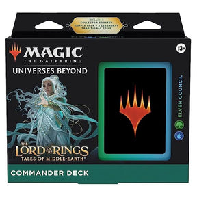 Magic The Gathering - The Lord Of The Rings - Tales Of Middle-Earth - Commander Deck - Elven Council - JET Cards