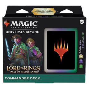 Magic The Gathering - The Lord Of The Rings - Tales Of Middle-Earth - Commander Deck - Food And Fellowship - JET Cards