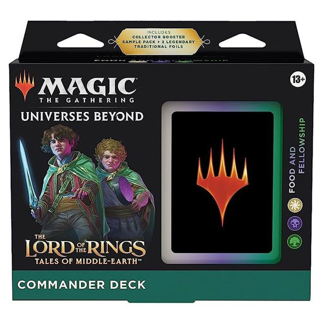 Magic The Gathering - The Lord Of The Rings - Tales Of Middle-Earth - Commander Deck - Food And Fellowship - JET Cards