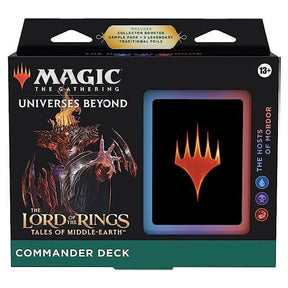 Magic The Gathering - The Lord Of The Rings - Tales Of Middle-Earth - Commander Deck - The Hosts Of Mordor - JET Cards