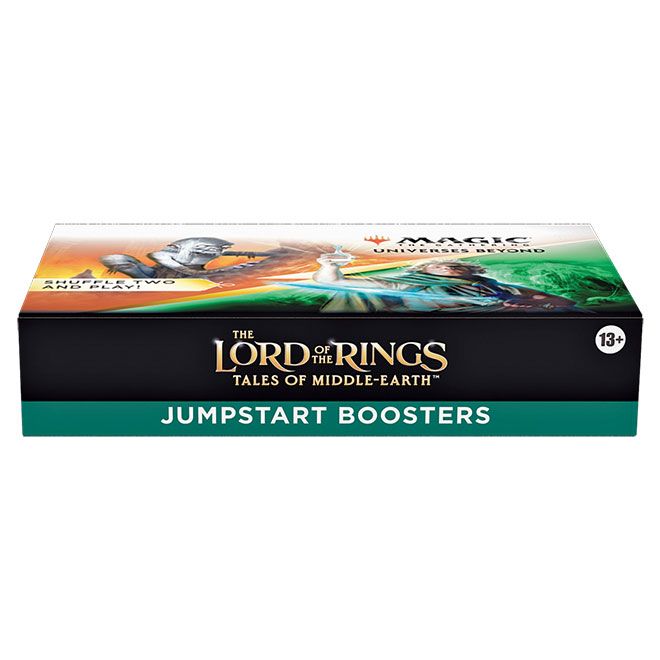 Magic The Gathering - The Lord Of The Rings - Tales Of Middle-Earth - Jumpstart Booster Box (18 Packs) - JET Cards