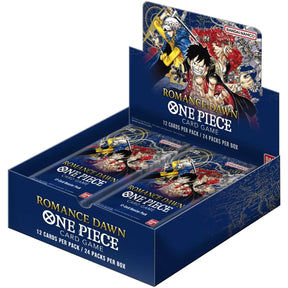 One Piece Card Game - Romance Dawn Booster Box (24 Packs) - JET Cards