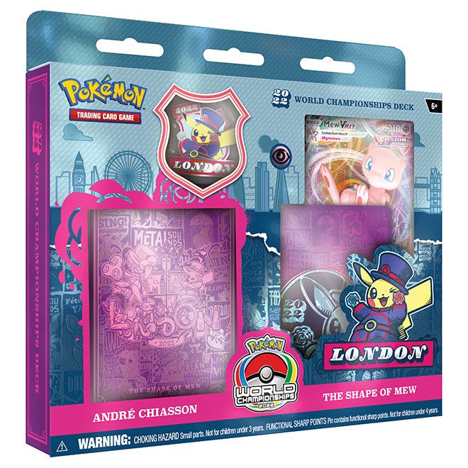 Pokemon - 2022 World Championship Deck - André Chiasson (The Shape Of Mew) - JET Cards