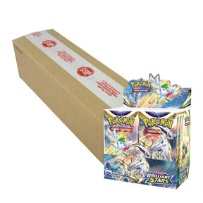 Pokemon Brilliant Stars Booster Box (36 Packs) (Sealed Case of 6 Boxes) - JET Cards