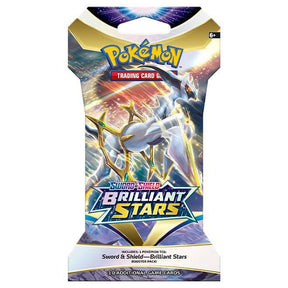 Pokemon Brilliant Stars Sleeved Booster Pack - JET Cards