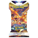 Pokemon Brilliant Stars Sleeved Booster Pack - JET Cards
