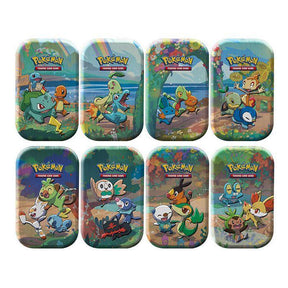 Pokemon Celebrations - Mini Tins - Set Of 8 - JET Cards