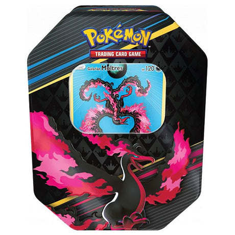 Pokemon - Crown Zenith - Galarian Moltres Tin - JET Cards