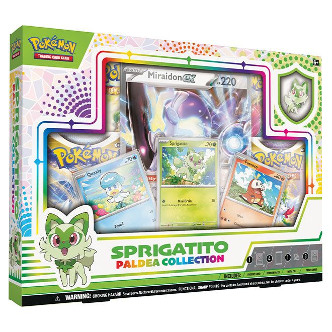 Pokemon - Paldea Collection - Sprigatito - JET Cards