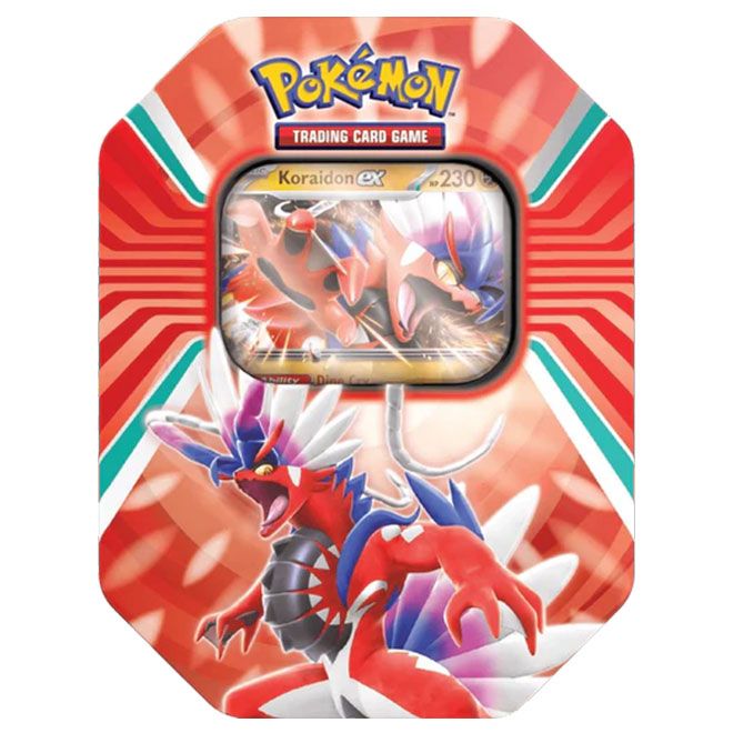 Pokemon - Paldea Legends Tin - Koraidon - JET Cards