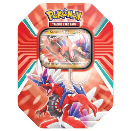 Pokemon - Paldea Legends Tin - Koraidon - JET Cards