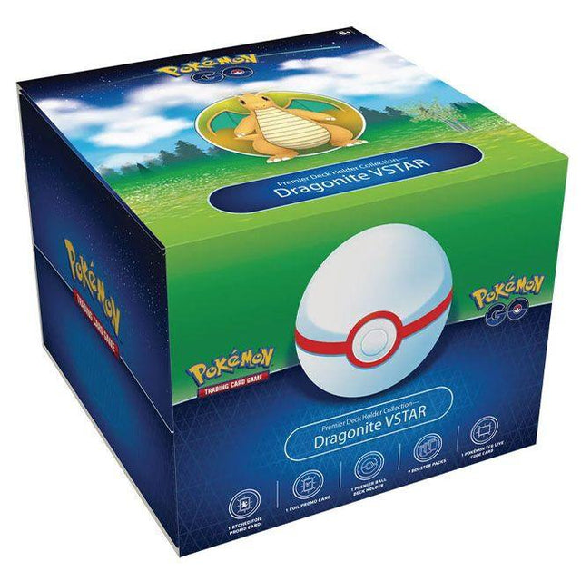 Pokemon - Pokemon Go - Premier Deck Holder Collection - Dragonite VSTAR - JET Cards