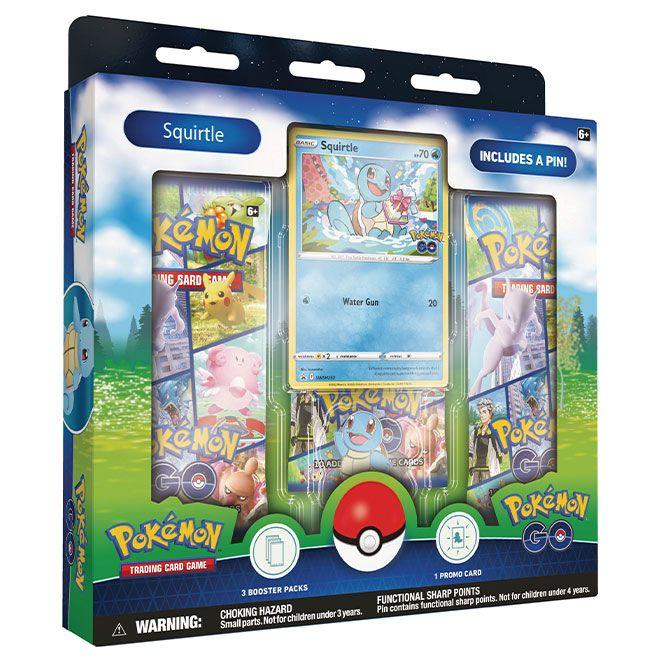 Pokemon - Pokemon Go - Squirtle Pin Collection - JET Cards