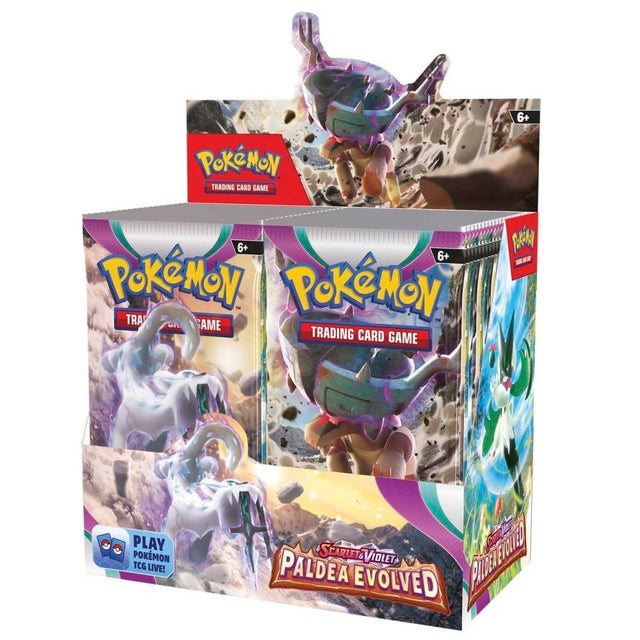 Pokemon - Scarlet & Violet - Paldea Evolved - Booster Box (36 Boosters) - JET Cards