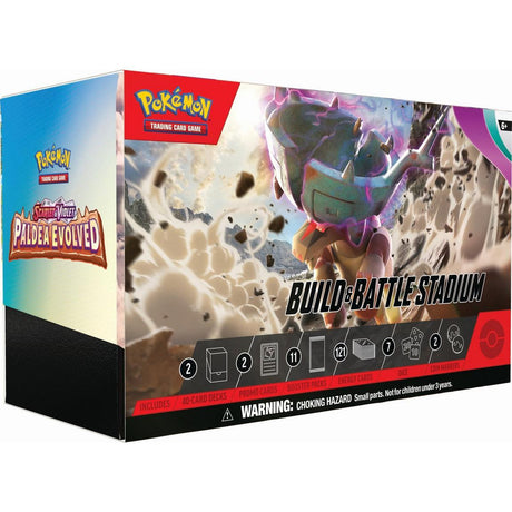 Pokemon - Scarlet & Violet - Paldea Evolved - Build & Battle Stadium - JET Cards