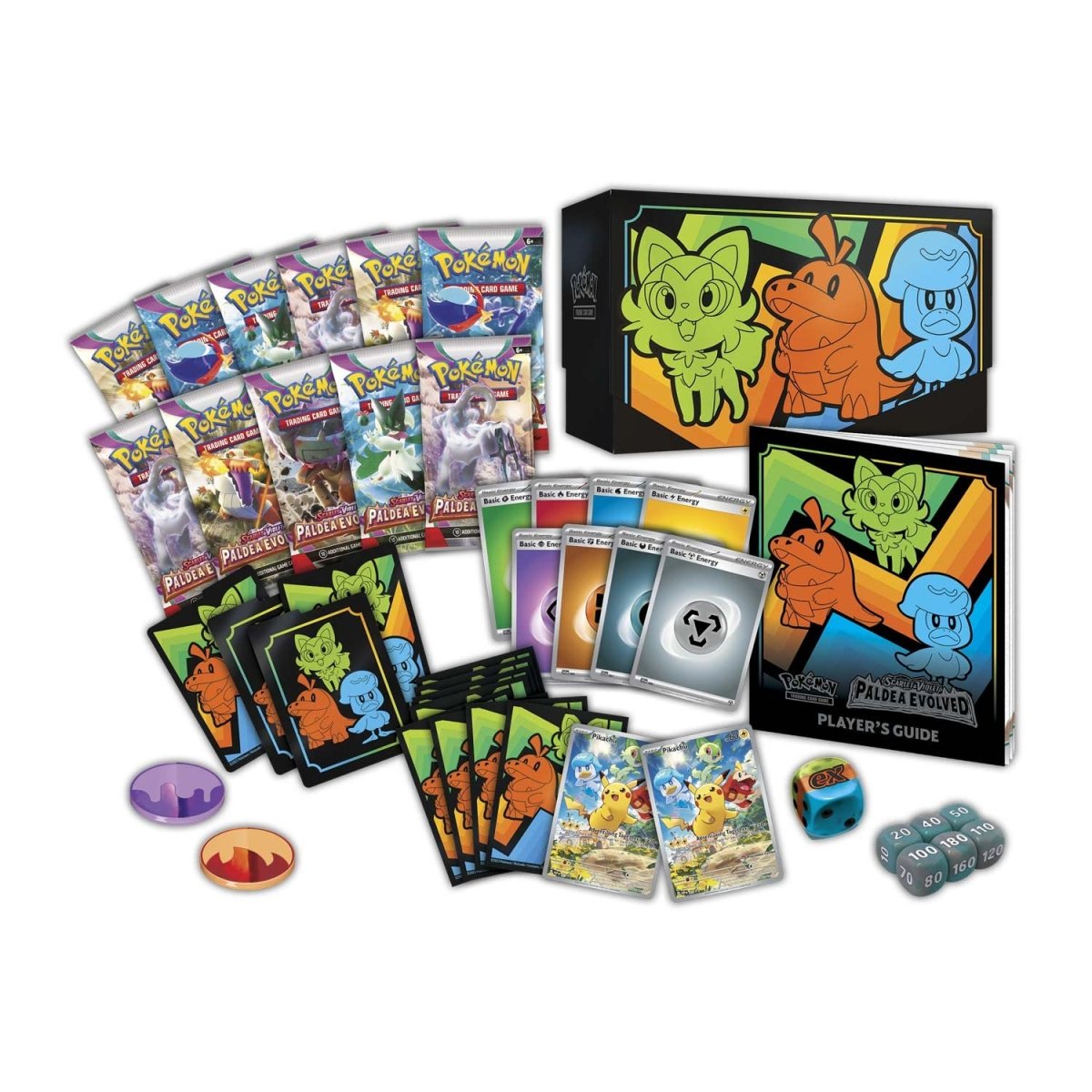 Pokemon - Scarlet & Violet - Paldea Evolved - Elite Trainer Box - JET Cards