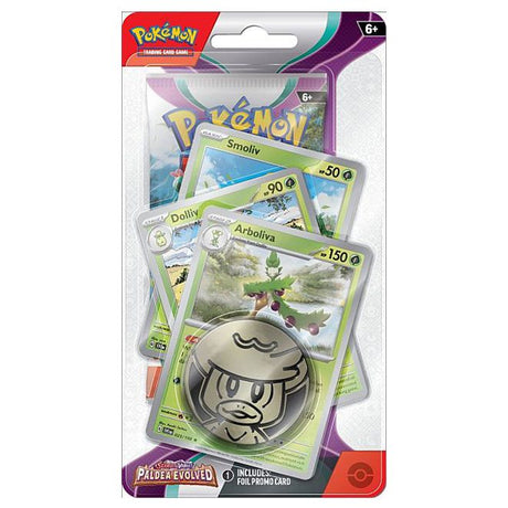 Pokemon - Scarlet & Violet - Paldea Evolved - Premium Checklane Blister - Arboliva - JET Cards