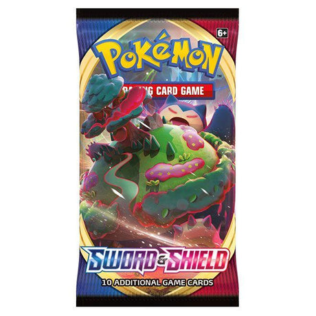 Pokemon Sword & Shield Base Set Booster Pack - JET Cards