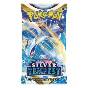 Pokemon - Sword & Shield - Silver Tempest - Booster Pack (10 Cards) - JET Cards