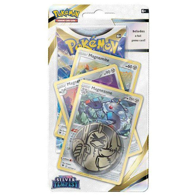 Pokemon - Sword & Shield - Silver Tempest - Premium Checklane Blister - Magnezone - JET Cards