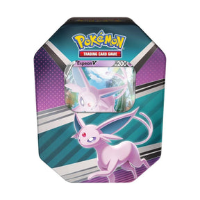 Pokemon V Heroes Tin - Espeon V (Spring 2022) - JET Cards