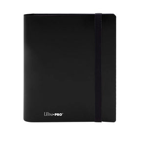 Ultra Pro Binder 4-Pocket Eclipse Jet Black - JET Cards