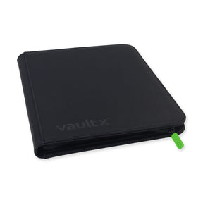 Vault X - 9-Pocket Exo-Tec® - Zip Binder - Black - JET Cards
