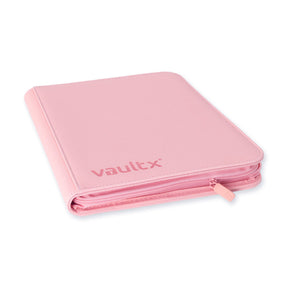 Vault X - 9-Pocket Exo-Tec® - Zip Binder - Just Pink - JET Cards