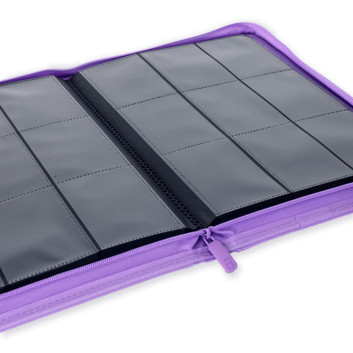 Vault X - 9-Pocket Exo-Tec® - Zip Binder - Just Purple - JET Cards