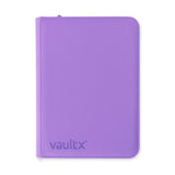 Vault X - 9-Pocket Exo-Tec® - Zip Binder - Just Purple - JET Cards