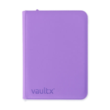 Vault X - 9-Pocket Exo-Tec® - Zip Binder - Just Purple - JET Cards
