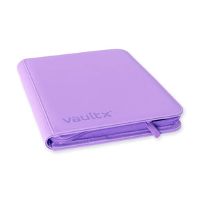 Vault X - 9-Pocket Exo-Tec® - Zip Binder - Just Purple - JET Cards