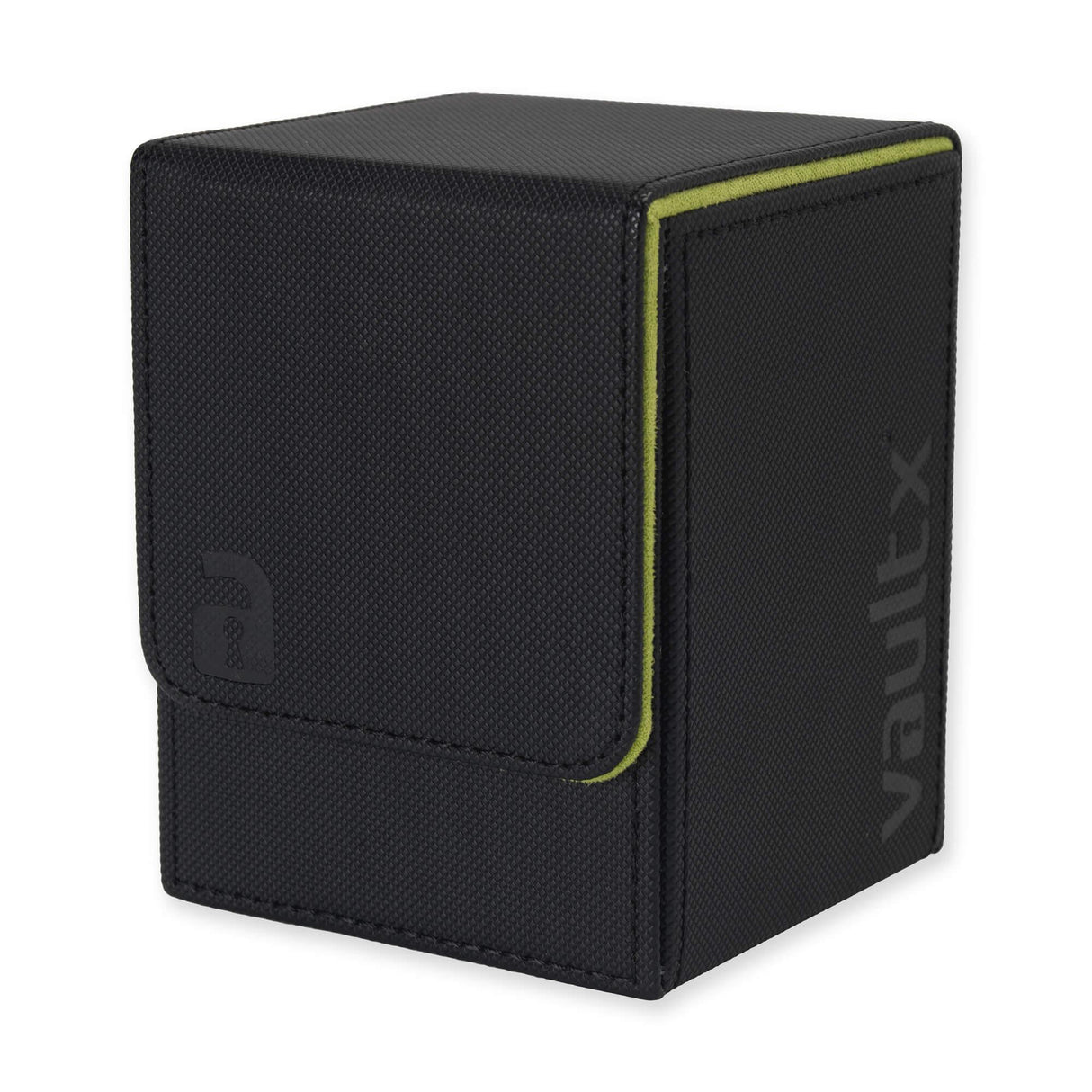 Vault X - Large Exo-Tec® - Deck Box - Black & Green - JET Cards