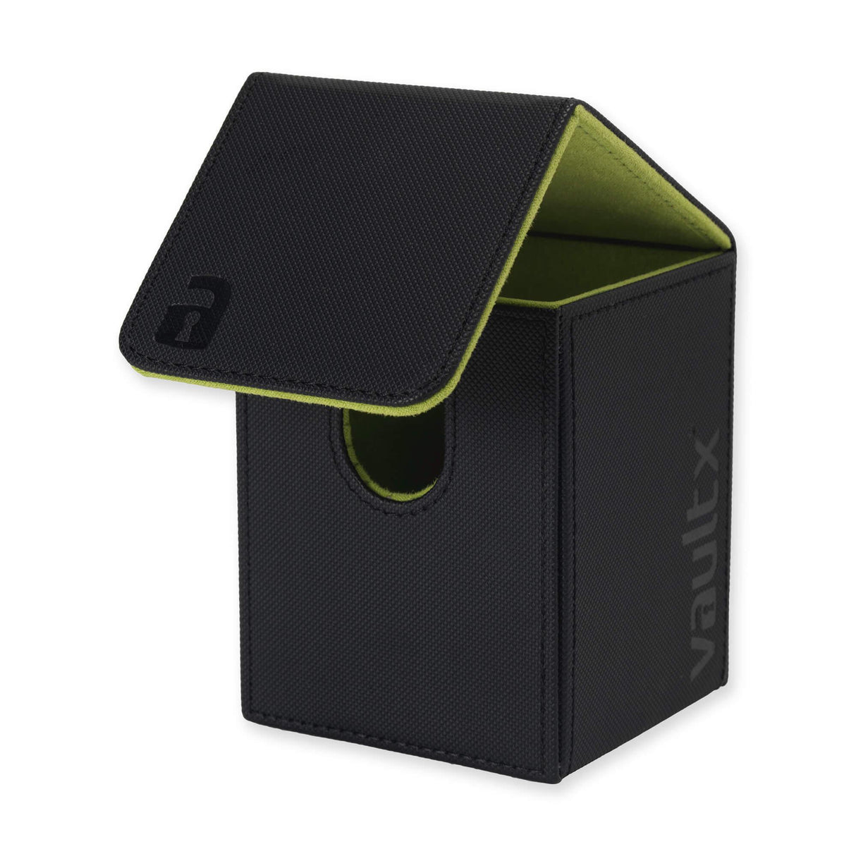 Vault X - Large Exo-Tec® - Deck Box - Black & Green - JET Cards