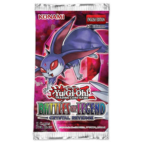 Yu-Gi-Oh! - Battles Of Legend - Crystal Revenge - Booster Pack (5 Cards) (1st Edition) - JET Cards