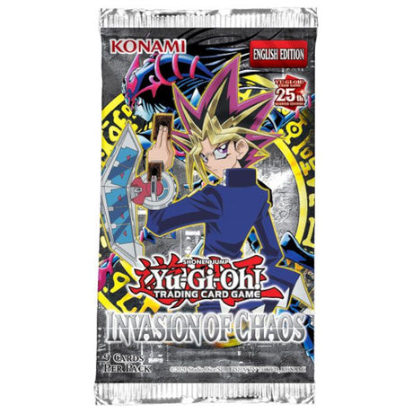 Yu-Gi-Oh! - Invasion Of Chaos - 25th Anniversary Reprint - Booster Box (24 Packs) - JET Cards