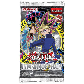 Yu-Gi-Oh! - Invasion Of Chaos - 25th Anniversary Reprint - Booster Pack - JET Cards