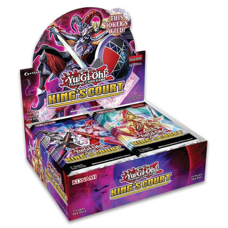court of cards yugioh King's Booster Box PRYME TRADING Kings Court is the newest 60 Yu-Gi-Oh! Kings Court JET