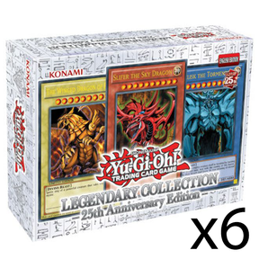 Yu-Gi-Oh! - Legendary Collection - 25th Anniversary Edition (Case Of 6 Boxes) - JET Cards