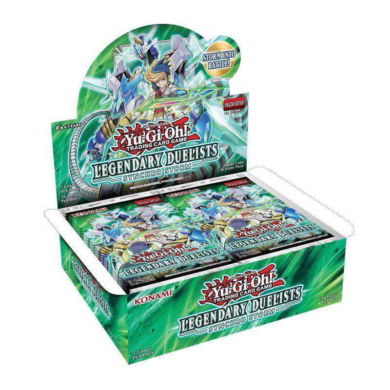 Yu-Gi-Oh! Legendary Duelists: Synchro Storm Booster Box (36 Packs) (1st Edition) - JET Cards