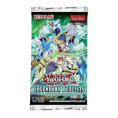 Yu-Gi-Oh! Legendary Duelists: Synchro Storm Booster Pack (1st Edition)