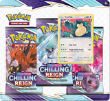 Pokemon Chilling Reign Triple Blister Pack (Preorder) - JET Cards